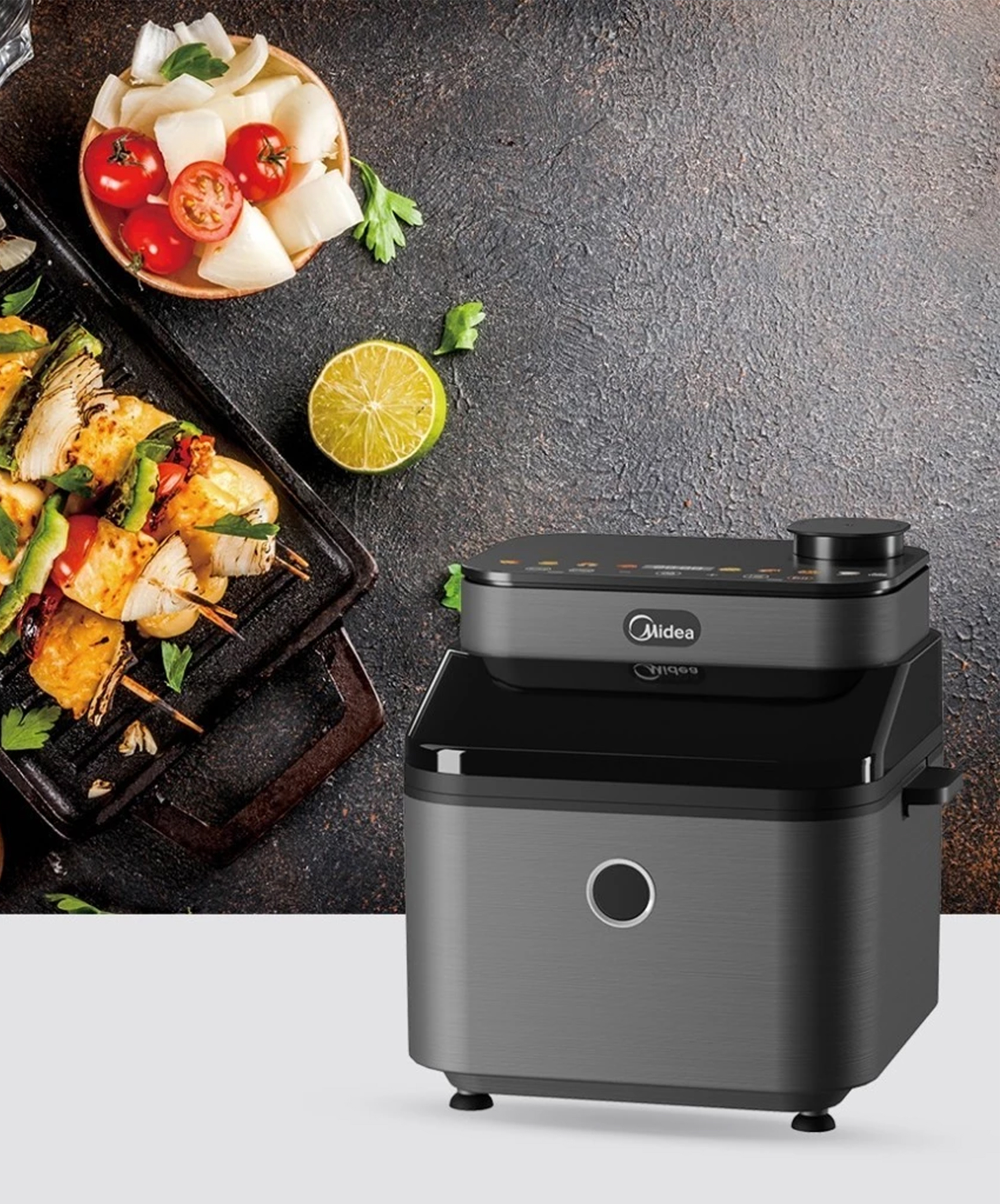 MIDEA หม้ออบลมร้อน - Image 3